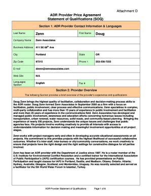 Fillable Online doj state or doug zenn salem ore form Fax Email Print ...