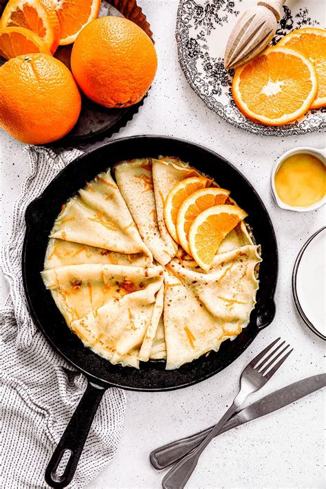 Easy French Crepes Suzette Recipe Without Alcohol