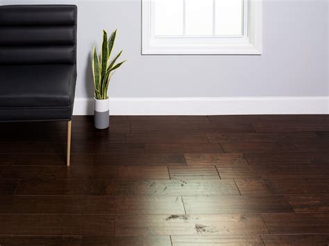 Dark Hand Scraped Engineered Wood Flooring – Flooring Site