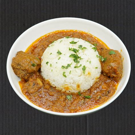 White Rice & Stew – Mukasi Food