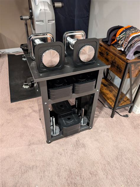 Ironmaster Quick-Lock Adjustable Dumbbell System - 75 lbs Dumbbells ...