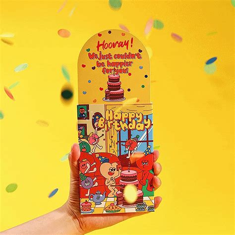 Image result for Exploding Confetti Card