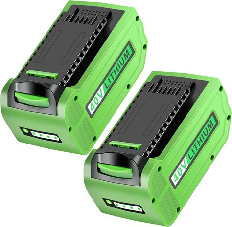 Amazon.com: 40V Lithium Battery for Greenworks: 40 Volt 6.0Ah 29472 ...