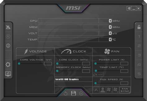 Monitoring Your GPU With MSI Afterburner – MSI Afterburner