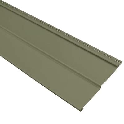 Double 4-in traditional Green Vinyl Siding Samples at Lowes.com