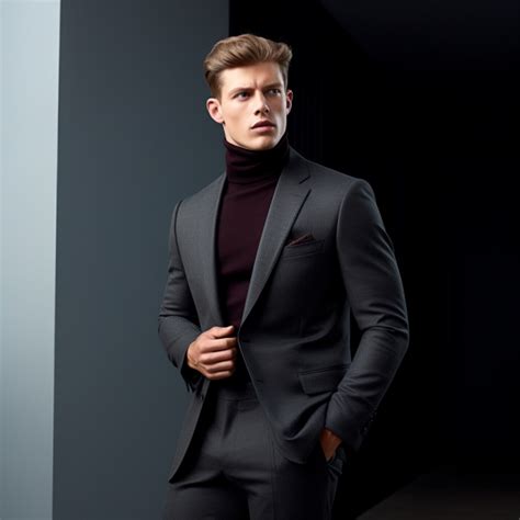 How to Wear a Turtleneck with a Suit: The Guide