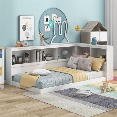 Red Barrel Studio® Wood Twin Size Daybed With Storage Cabinets And USB ...