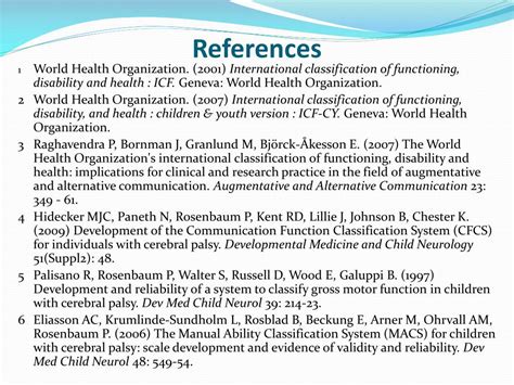 Image result for Communication Function Classification System
