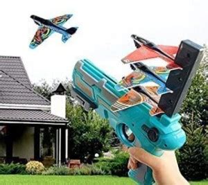 mayank & company Flying Airplane Launcher Gun Toy for boys & girls ...