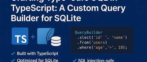 SQLite Query Builder 的图像结果