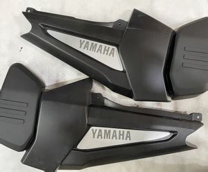 A.A.I FZ V1 FZs16 Side Panel Set (Black/Silver) Bike Fairing Kit Price ...