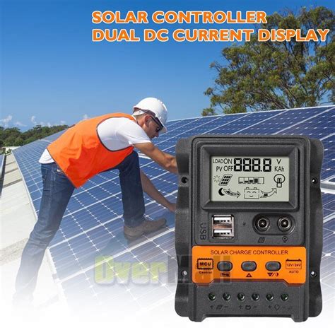 12/24V 100A MPPT Solar Charge Controller Panel India | Ubuy
