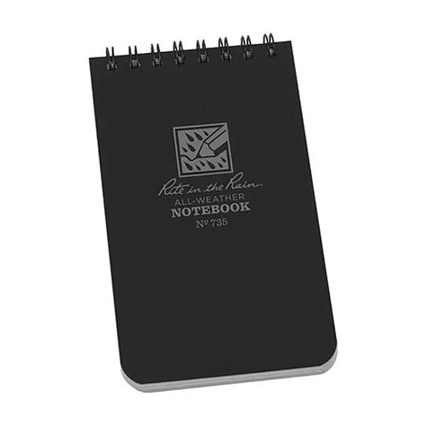 Rite In The Rain All-weather 1-Subject Pocket Notebook 3" x 5" Graph Ruled 50 - Walmart.com