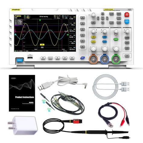 FNIRSI 1014D Digital Oscilloscope Dual Channel Input Signal Generator ...