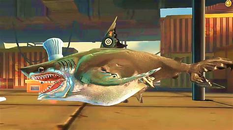 饥饿鲨世界：解锁终极黑魔法鲨，它发射的光束可以融化掉月亮！_腾讯视频