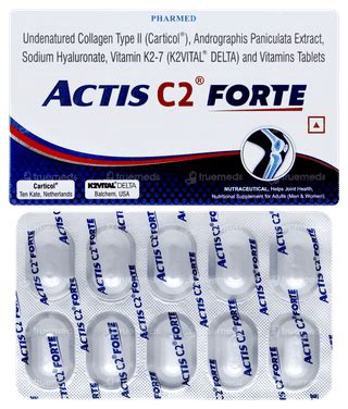 Actis C2 Forte Tablet 10 - Uses, Side Effects, Dosage, Price | Truemeds