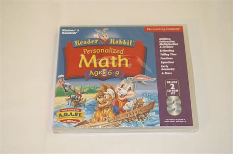 Reader Rabbit Math Adventure Ages 6-9 (jewel Case) : Amazon.ca: Software