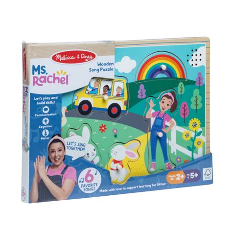 Wooden Song Puzzle – Ms Rachel | Official Site