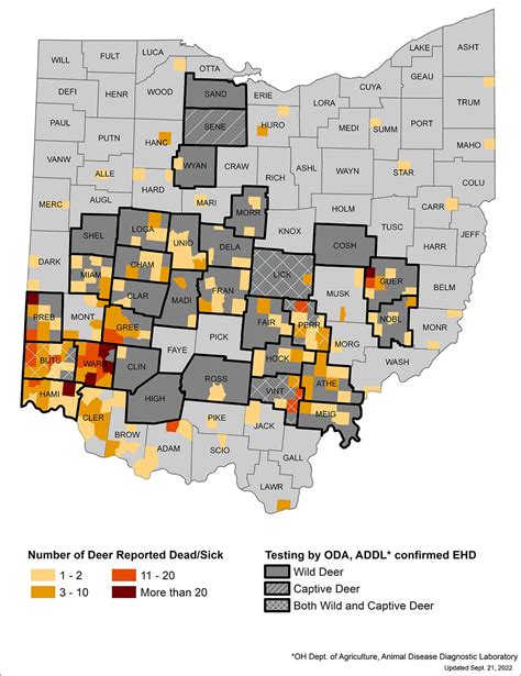 Map Of Ohio Public Hunting | Maps Of Ohio