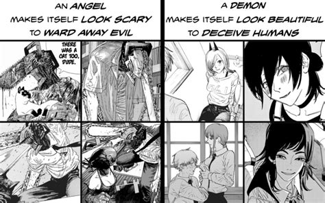 Appearances are deceptive | An Angel Makes Itself Look Scary To Ward ...