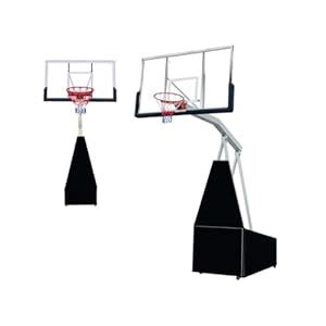 Vinex Basketball Post Portable - PRO Steel-Glass Official Size Portable ...