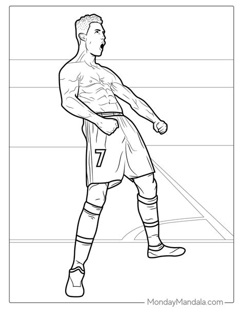 20 Ronaldo Coloring Pages (Free PDF Printables)
