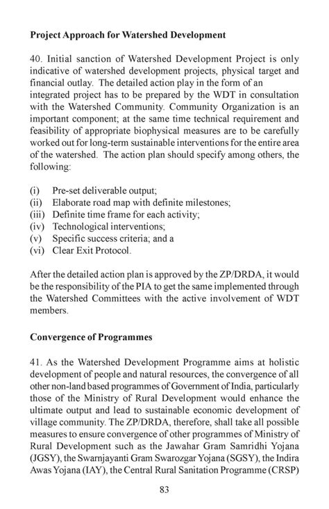Sustainable Watershed Management - Deendayal Research Institute