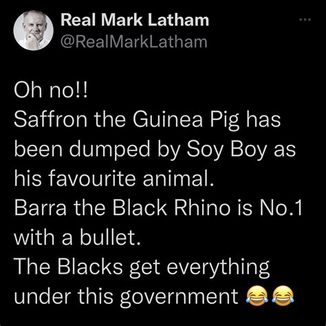 AusPolCommenter on Twitter: "Jesus fucking Christ, @RealMarkLatham is ...