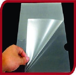 L Folder-FC Transparent Natural Color 20 pcs/pk • Benir e-Store Solutions