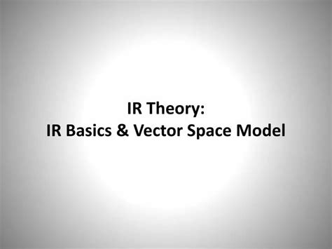 Image result for Explain the Vector Space Model Example in Ir