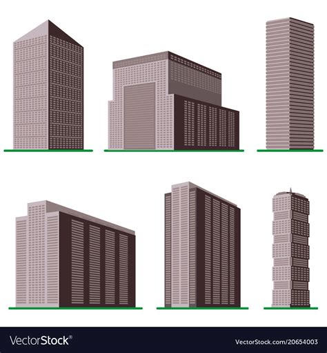 Modern High-Rise Building Vector 的图像结果