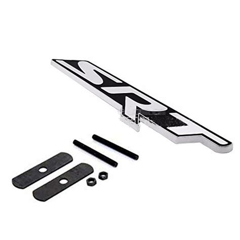 Buy SRT Grille Grill Plaque Plate Emblem Badge Street Racing Technology ...