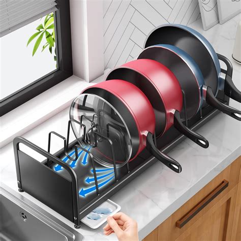 Expandable Pot and Pan Organizer Review - Cooking Appliance World