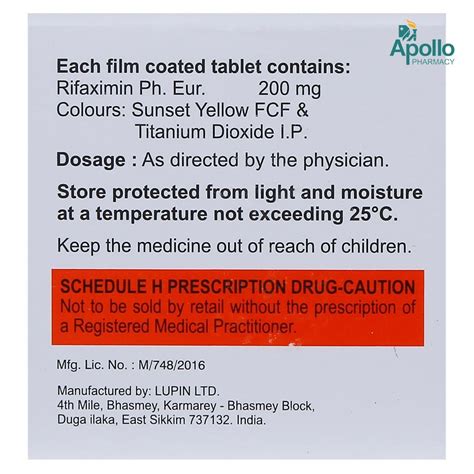 Rafle 200 Tablet 10's Price, Uses, Side Effects, Composition - Apollo ...