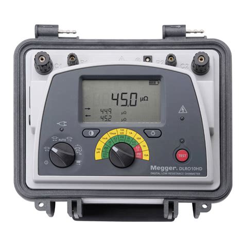 Image result for Using Megger DLR 10