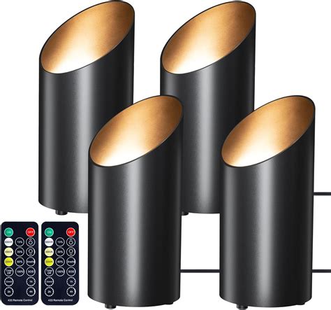 Brightown LED SpotLights - 4 Pack Uplighting Floor Can Lights with ...