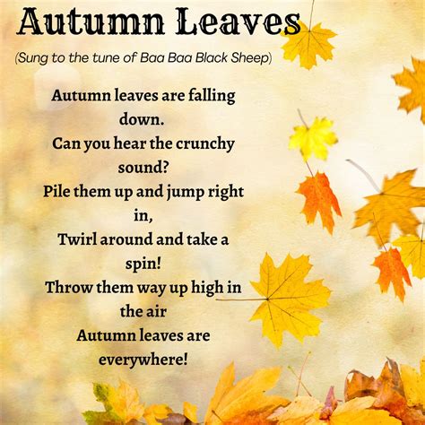 Fall Poems/Activities - Classful