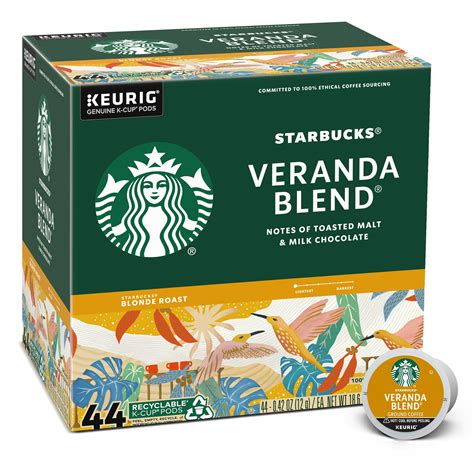 Starbucks Veranda Blend K-Cups: Light and Mellow Flavor - Beverage for You