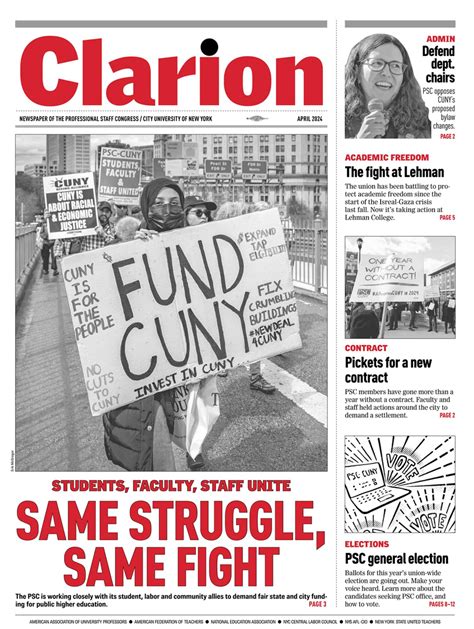 April 2024 - PSC CUNY