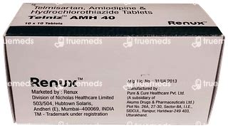 Telniz Amh 40 Tablet: Uses, Side Effects, Price & Substitutes