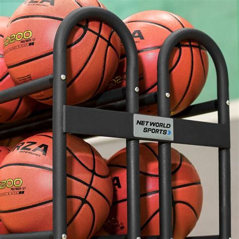Freestanding Portable Sports Ball Trolley | Net World Sports