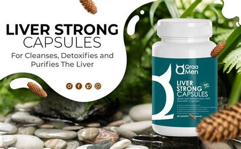 Buy Qraa Men Liver Strong Capsules For Cleanses, Detoxifies and ...