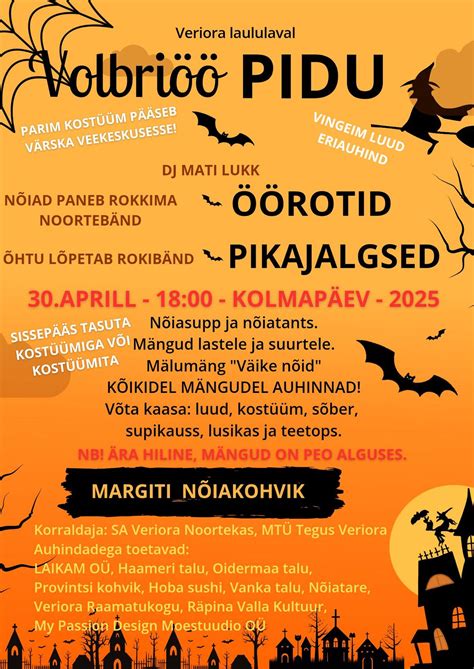 Volbriöö Rock Verioral , Veriora Järv, Tartu, 30 April 2025 | AllEvents