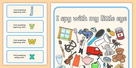Phonics I Spy - Set 6 - ESL Phonics I Spy Game - Twinkl