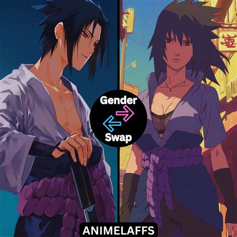 ANIMELAFFS™️ | #Naruto x Gender Swap #anime #animes #narutoshippuden # ...