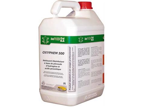 Nettoyant désinfectant à base de peroxyde d’hydrogène et d’acide ...