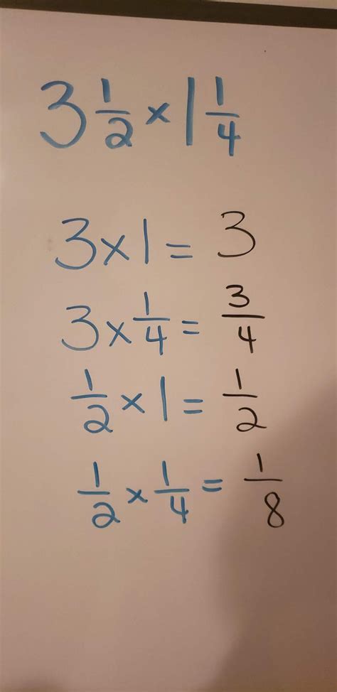 Math Multiplying Mixed Numbers with Models 5th Grade 的图像结果