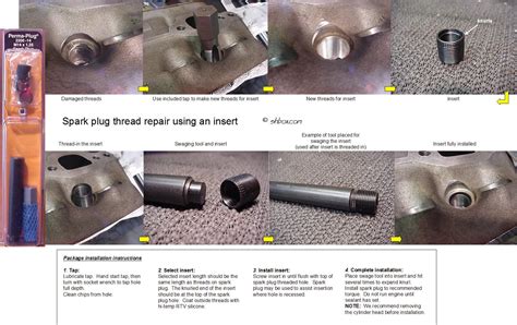 How to Fix Spark Plug Threads 的图像结果