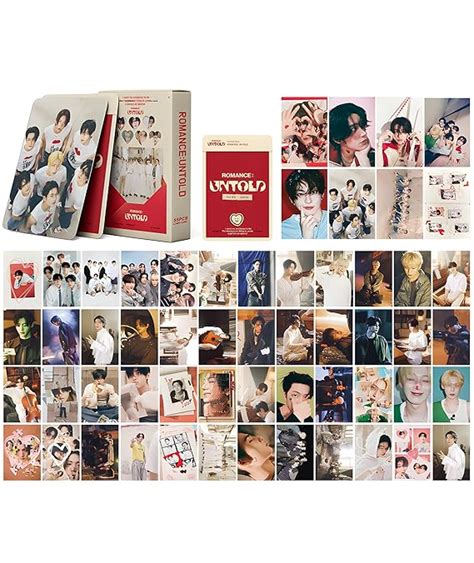 55pcs Boy Band Collectible Photo Cards, Enhypen Photocards,Card Set ...