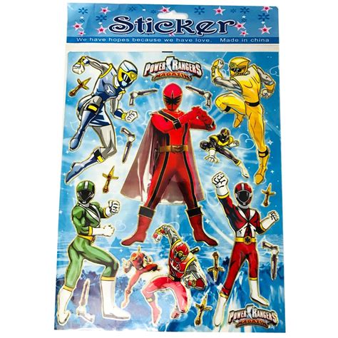 exp Vintage Vinyl Power Rangers Stickers For Skateboard Sticker Laptop ...